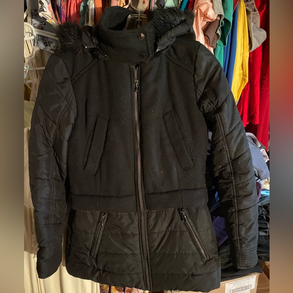 Black coat
